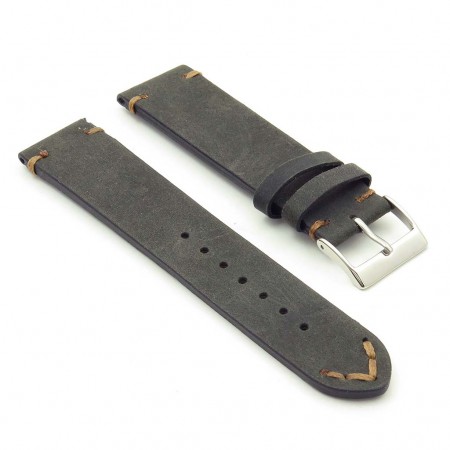 Tribute Extra Long Vintage Italian Leather Watch Strap By DASSARI ...