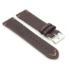 DASSARI Tribute Vintage Italian Leather Distressed Watch Strap i