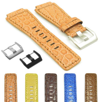 Ready Made Bell and Ross Straps - Louis Vuitton Ebene Logo – Liger Straps