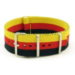 NT2.NL.1.6.10 NATO Strap in Black Red Yellow