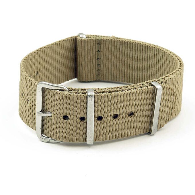 NT2.NL.17 Nato Strap in Beige Nylon