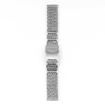 m4 H-Link Shark Mesh Strap w Matte Steel Finish