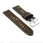 st13.2 Destroyed Thick Leather Strap in brown