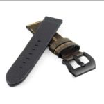 st13.2.mb Destroyed Thick Leather Strap in brown