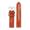 st13.3 Destroyed Thick Leather Strap in tan