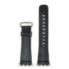 st793.1 Vintage Leather Watch Strap for Apple Watches in Black