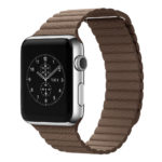 a.l1.2 Apple Watch Leather Band in Dark Brown