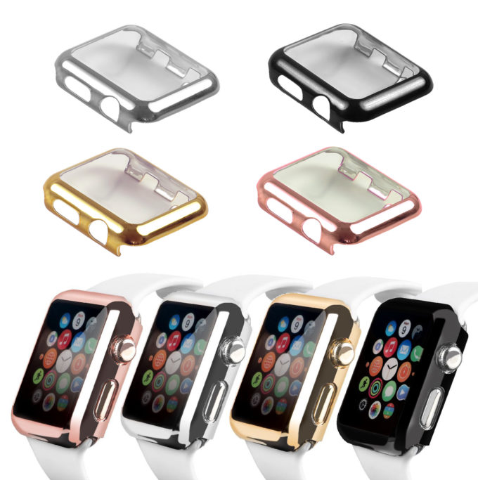 Apple Watch Series 2 Protective Case Cover with Built in Touch Screen Protector