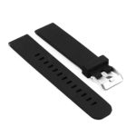 hr1.1 Silicone Rubber Quick Release Strap Samsung Gear S2 in Black 1