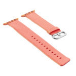 a.n1.12a Woven Nylon Strap for Apple iWatch in Orange 2