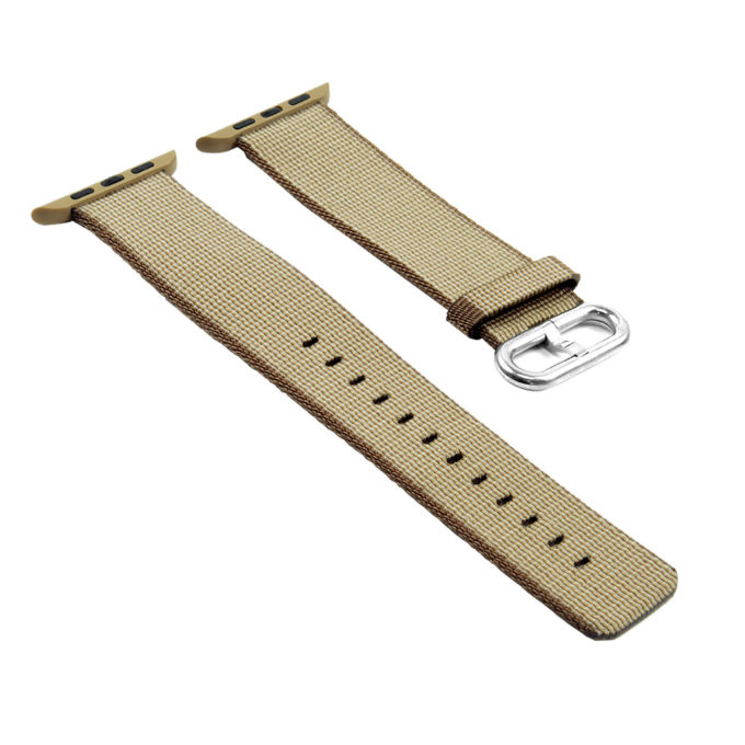 a.n1.2 Woven Nylon Strap for Apple iWatch in Brown 2