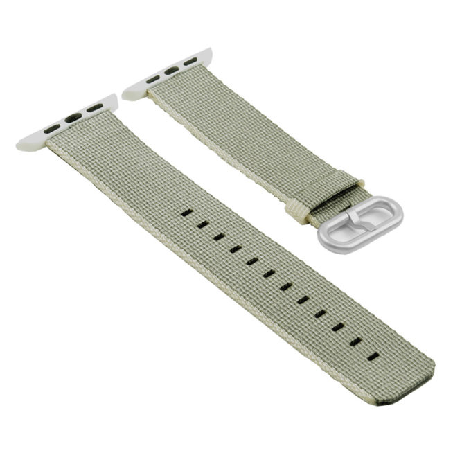 a.n1.7 Woven Nylon Strap for Apple iWatch in Grey 2