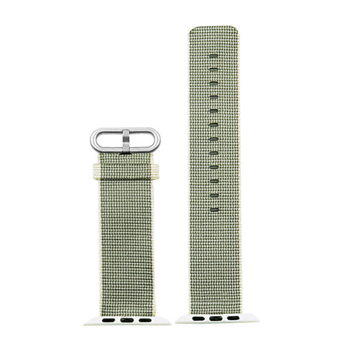 a.n1.7 Woven Nylon Strap for Apple iWatch in Grey