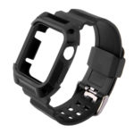 a.r3.1 Apple Watch TPU Rubber Band Sport Case w Black Trim