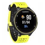 g.r3.10.1 Silcone Strap for Forerunner 3 in Yellow and Black