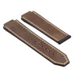 hbl1.2 DASSARI Vintage Leather Strap for Hublot Big Bang in Brown