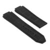 p622.1 DASSARI Croc Embossed leather Strap for Hublot Big Bang in Black