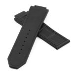 p622.1 DASSARI Croc Embossed leather Strap for Hublot Big Bang in Black 2