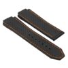 p623.1.1.12 DASSARI Carbon Fiber Band for Hublot Big Bang in Black w Orange Stitching