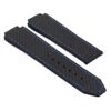 p623.1.1.5 DASSARI Carbon Fiber Band for Hublot Big Bang in Black w Blue Stitching