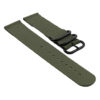 su.n1.11.mb Suunto Nylon Strap w Black Steel Rings in Green