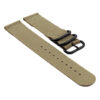 su.n1.2.mb Suunto Nylon Strap w Black Steel Rings in Brown