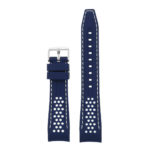 5.22 Rubber Sport Strap in Blue and White