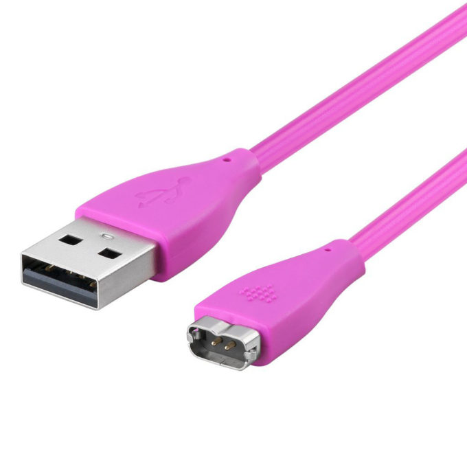 fb.ch10.18 Charging Cable For Fitbit Charge HR in Purple 2