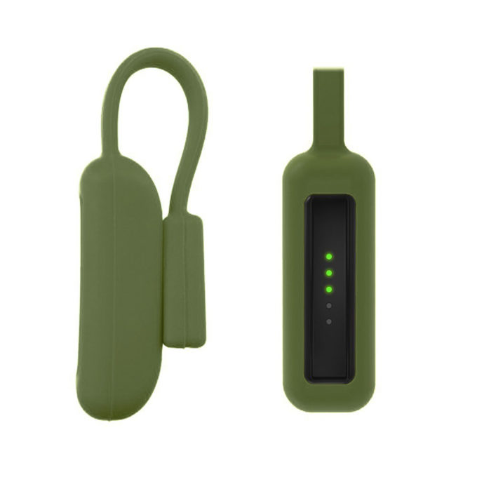 fb.ch3.11 Magnetic Silicone holder for Fitbit Flex in Green