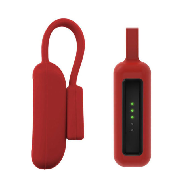 fb.ch3.6 Magnetic Silicone holder for Fitbit Flex in Red