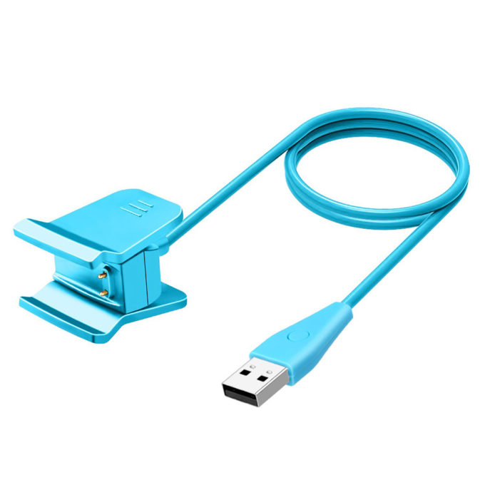 fb.ch7.5 Charger Clip with Reset for Fitbit Alta HR in Blue