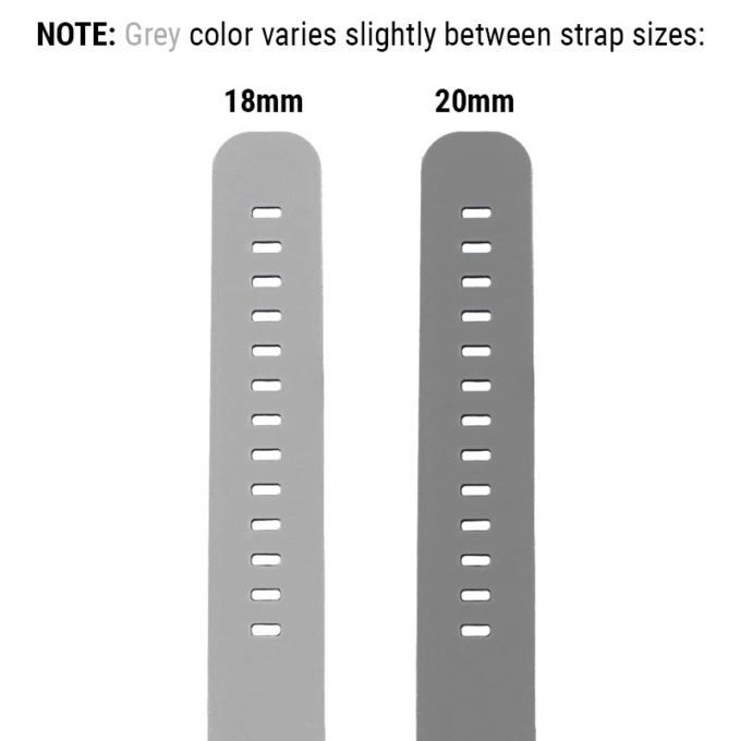 hr1 Color Comparison Silicone Rubber Quick Release for Samsung Gear S2