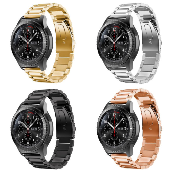 s.m3 All Color Stainless Steel Watch Band for Samsung Galaxy Gear S3