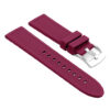 su.r5.18 Thick Silicone Strap for Suunto Core w Breushed Steel Buckle in Purple