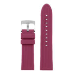 su.r5.18 Thick Silicone Strap for Suunto Core w Breushed Steel Buckle in Purple 2