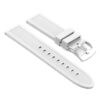 su.r5.22 Thick Silicone Strap for Suunto Core w Brushed Steel Buckle in White