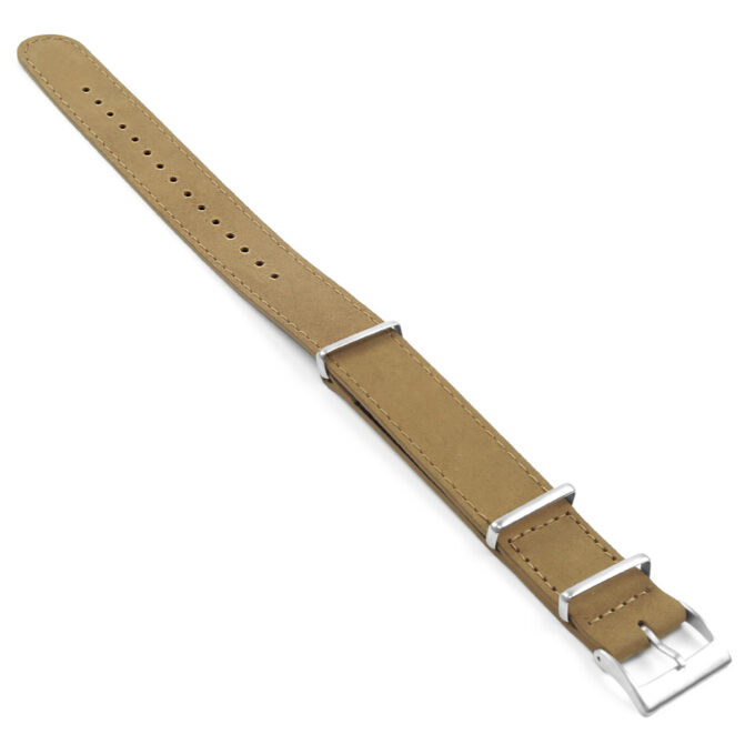 su2.3 DASSARI Suede NATO strap in Tan 2