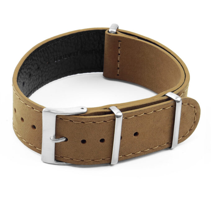 su2.3 DASSARI Suede strap NATO in Tan