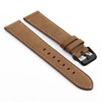 sw.l1.3 DASSARI Vintage Strap w Black Buckle in Tan