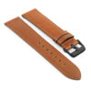 sw.l2.3.mb DASSARI Smooth Leather Strap w Black Buckle in Tan