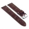 sw.l3.2 DASSARI Croc Embossed Leather Strap in Brown