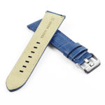 sw.l3.5 DASSARI Croc Embossed Leather Strap in Blue 2