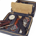 zc.6.5 DASSARI Leather Watch Box in Blue 2