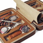 zc.8.3 DASSARI Leather Watch Box in Tan 2