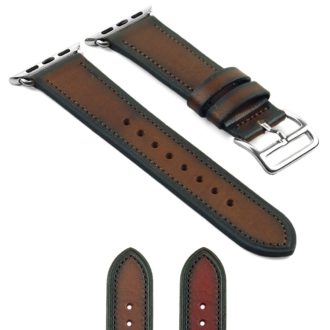 DASSARI Vintage Leather Strap for Apple Watch