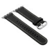 a.l2.1 DASSARI Soft Finish Leather Strap in Black