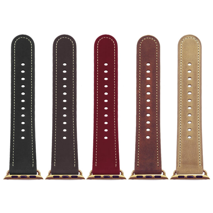 a.l2.yg All Color DASSARI Vintage Leather Strap For Apple