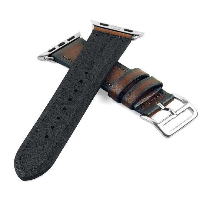 DASSARI Vintage Leather Strap For Apple | StrapsCo