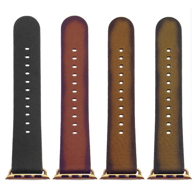 a.l4 All Color DASSARI Vintage Leather Strap For Apple