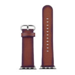 a.l4.2 DASSARI Vintage Leather Strap For Apple in Brown 3